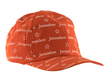Baseball Cap with Jerusalem and Star of David Design - Red