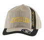 Baseball Cap with Jerusalem and Menorah Design - Tan