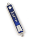 Small Mezuzah Case with Star of David and Ten Commandments Tablet Design