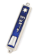 Small Mezuzah Case with Star of David and Ten Commandments Tablet Design