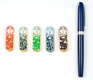 Set of Five Car Mezuzahs in Gift Box - Jerusalem and Crown Design
