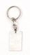 Dog Tag Key Ring, Framed Travelers Prayer in Hebrew - Stainless Steel