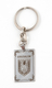 Dog Tag Key Ring, Framed Lion of Judah and 