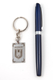 Dog Tag Key Ring, Framed Lion of Judah and 