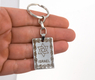 Dog Tag Key Ring, Framed Star of David and 