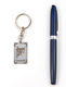 Dog Tag Key Ring, Framed Jerusalem Images - Stainless Steel