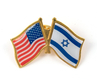 Israel-USA Flags Lapel Pin