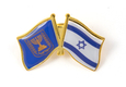 Israel-Knesset Flags Lapel Pin