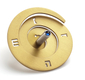 Adi Sidler Anodized Aluminum Spiral Dreidel - Gold