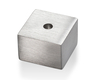 Adi Sidler Contemporary Style Chanukah Dreidel with Hebrew Letters - Silver