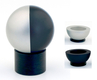 Agayof Aluminum Traveling Candlesticks Ball Series - Black