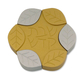 Avner Agayof Anodized Aluminum Travel Candle Holders, Leaf Collection - Gold