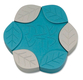 Avner Agayof Anodized Aluminum Travel Candle Holders, Leaf Collection - Teal