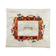 Yair Emanuel Embroidered Tallit & Tefillin Bag - Jerusalem Frame on Off White