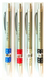 Souvenir Set of Six Colorful Pens inscribed with I Love Jerusalem