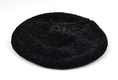 Knitted Women's Snood Beret with Inner Elastic Drawstring - Black
