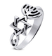 Sterling Silver Grafted Ring Spiritual Religious Jewelry