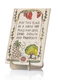 Art in Clay Handmade Ceramic 24K Gold Decorated Plaque - English Home Blessing