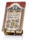 Art in Clay Handcrafted Ceramic 24K Gold Decorated Plaque - Home Blessing Hebrew