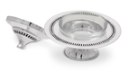 925 Sterling Silver Rosh Hashanah Honey Dish on Pedestal - Bead Design