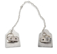 Torah Tablets Tallit Prayer Shawl Clips Nickel Plate