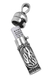 Sterling Silver Necklace with Mezuzah and Scroll Pendant HaEsh Sheli - My Fire & Hamsa
