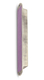 Iris Design Handcrafted Pewter and Enamel Beaded Mezuzah Case, Blue - Star of David