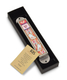 Iris Design Handcrafted Pewter & Enamel Beaded Colored Mezuzah Case - Love Birds