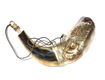 Rams Horn Shofar for Anointing Oil - Lions Jerusalem Design