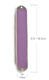 Iris Design Handcrafted Pewter & Enamel Beaded Mezuzah Case - Blue Flowers