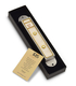 Iris Design Handcrafted Pewter & Enamel Beaded Mezuzah Case - Pearls on Cream