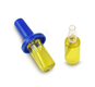 Hiddur Ready to Light Chanukah Menorah Set - Pre filled Olive Oil Glass Cups