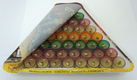 Ready to Light Chanukah Menorah Set, Pre filled With Gel Oil - Colorful Medium