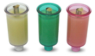 Ready to Light Chanukah Menorah Set, Pre filled With Gel Oil - Colorful Medium