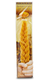 Handcrafted Flat Beeswax Braided Havdalah Candle - Yellow Gold
