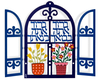 Dorit Judaica Wall Plaque, Decorative Windows - Arrival and Departure Blessing