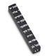 Adi Sidler Mini Mezuzah Case, Decorative Shema Words - Black