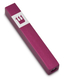 Adi Sidler Mini Mezuzah Case, Crown Shin Design - Fuchsia
