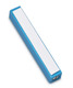 Adi Sidler Mini Mezuzah Case, Three Lettered Hebrew Divine Name - Turquoise