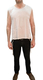 Adult White Sleeveless Undershirt with Tzitzit