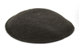 Dark Wood Color Hand Knitted Cotton Kippah Premium Quality DMC