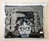 Black Faux Leather Tallit and Tefillin Bag Set - Embroidered Priestly Blessing