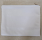 Tallit and Tefillin Bag, White Faux Leather  Silver and Gray Jerusalem Images