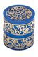 Yair Emanuel Compact Travelling Candlesticks, Cutout Pomegranates - Blue