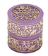 Yair Emanuel Compact Travelling Candlesticks, Cutout Pomegranates - Purple
