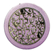 Yair Emanuel Compact Travelling Candlesticks, Cutout Pomegranates - Purple