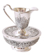 Silver Plated Mayim Achronim Hand Wash Cup - Jerusalem design