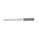 Yair Emanuel Challah Knife, Cutout Pomegranates with Hebrew Blessing - Green
