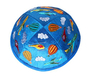Yair Emanuel Kippah for Children  Embroidered Airplanes on Blue