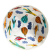 Yair Emanuel Kippah for Children  Embroidered Airplanes on White